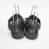 D.Roundy River Sandal リバーサンダル オールブラック Vibram ビブラムソール サンダル ブラック メンズ ディーラウンディ【中古】5-0621S◎