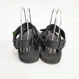 D.Roundy River Sandal リバーサンダル オールブラック Vibram ビブラムソール サンダル ブラック メンズ ディーラウンディ【中古】5-0621S◎