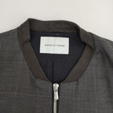 adam et Rope ウールポリエステル ブルゾン 裏地メッシュ GML-1501-B ジャケット チャコールグレー メンズ アダムエロペ【中古】5-1009T∞