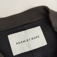 adam et Rope ウールポリエステル ブルゾン 裏地メッシュ GML-1501-B ジャケット チャコールグレー メンズ アダムエロペ【中古】5-1009T∞