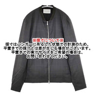 adam et Rope ウールポリエステル ブルゾン 裏地メッシュ GML-1501-B ジャケット チャコールグレー メンズ アダムエロペ【中古】5-1009T∞