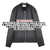 adam et Rope ウールポリエステル ブルゾン 裏地メッシュ GML-1501-B ジャケット チャコールグレー メンズ アダムエロペ【中古】5-1009T∞