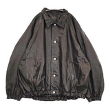 ISSUETHINGS John別注 Lether Jacket 定価181500円 レザー ジャケット 24SS ブラック メンズ イシューシングス【中古】5-0912T♪
