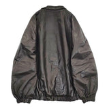 ISSUETHINGS John別注 Lether Jacket 定価181500円 レザー ジャケット 24SS ブラック メンズ イシューシングス【中古】5-0912T♪