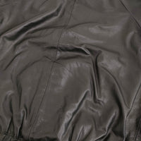 ISSUETHINGS John別注 Lether Jacket 定価181500円 レザー ジャケット 24SS ブラック メンズ イシューシングス【中古】5-0912T♪