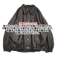 ISSUETHINGS John別注 Lether Jacket 定価181500円 レザー ジャケット 24SS ブラック メンズ イシューシングス【中古】5-0912T♪