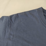 NEON SIGN ワンポイントグラフィックロゴダブルポケットTシャツ NO0830 カットソー ブルーグレー メンズ ネオンサイン【中古】5-0704S♪