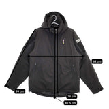 is-ness/Abu Garcia CLOUD PADDING JACKET クラウドパディングジャケット XL ジャケット ブラック メンズ イズネス/アブガルシア【中古】5-1018A◎