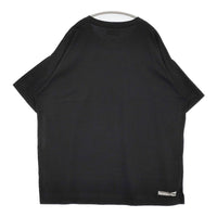FACETASM クローバー・ロゴプリントオーバーサイズTシャツ KG0-TEE-U12 半袖Ｔシャツ カットソー ブラック メンズ ファセッタズム【中古】5-0704S♪