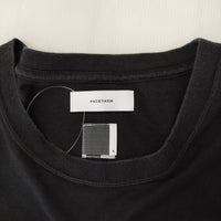 FACETASM クローバー・ロゴプリントオーバーサイズTシャツ KG0-TEE-U12 半袖Ｔシャツ カットソー ブラック メンズ ファセッタズム【中古】5-0704S♪