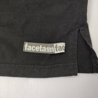 FACETASM クローバー・ロゴプリントオーバーサイズTシャツ KG0-TEE-U12 半袖Ｔシャツ カットソー ブラック メンズ ファセッタズム【中古】5-0704S♪