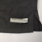 FACETASM クローバー・ロゴプリントオーバーサイズTシャツ KG0-TEE-U12 半袖Ｔシャツ カットソー ブラック メンズ ファセッタズム【中古】5-0704S♪