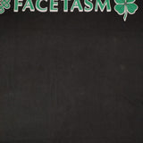 FACETASM クローバー・ロゴプリントオーバーサイズTシャツ KG0-TEE-U12 半袖Ｔシャツ カットソー ブラック メンズ ファセッタズム【中古】5-0704S♪