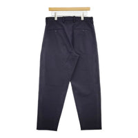YAECA CONTEMPO 2WAY パンツ タックストレート 定価27500円 52653 パンツ ネイビー メンズ ヤエカ【中古】5-1001G∞