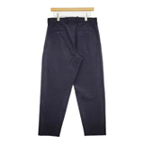 YAECA CONTEMPO 2WAY パンツ タックストレート 定価27500円 52653 パンツ ネイビー メンズ ヤエカ【中古】5-1001G∞