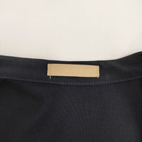 LAMOND. NO-COLLAR SHARI JACKET 定価25300円 LM-O-113 サイズ2 ノーカラージャケット 25SS ネイビー メンズ ラモンド【中古】5-0531M♪