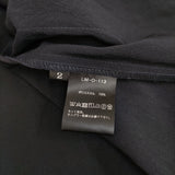 LAMOND. NO-COLLAR SHARI JACKET 定価25300円 LM-O-113 サイズ2 ノーカラージャケット 25SS ネイビー メンズ ラモンド【中古】5-0531M♪