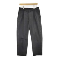 LAMOND. DRY TOUCH SEMI WIDE TROUSERS 定価18700円 LM-P-109-P パンツ 23SS チャコールグレー メンズ ラモンド【中古】5-1001G∞