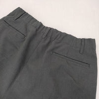 LAMOND. DRY TOUCH SEMI WIDE TROUSERS 定価18700円 LM-P-109-P パンツ 23SS チャコールグレー メンズ ラモンド【中古】5-1001G∞