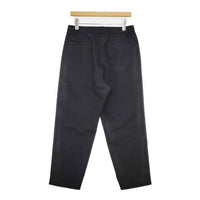 LAMOND. DRY TOUCH SEMI WIDE TROUSERS 定価18700円 LM-P-109-P パンツ 23SS ブラック メンズ ラモンド【中古】5-1001G∞