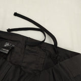 LAMOND. DRY TOUCH SEMI WIDE TROUSERS 定価18700円 LM-P-109-P パンツ 23SS ブラック メンズ ラモンド【中古】5-1001G∞