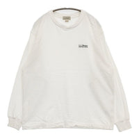 L.L.Bean Union Long-Sleeve T-shirts 4475-7041 長袖Ｔシャツ カットソー ロンＴ ホワイト メンズ エルエルビーン【中古】5-1001M∞