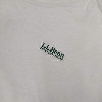 L.L.Bean Union Long-Sleeve T-shirts 4475-7041 長袖Ｔシャツ カットソー ロンＴ ホワイト メンズ エルエルビーン【中古】5-1001M∞