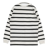 LACOSTE/BEAMS 別注 TH733LJ 長袖Ｔシャツ カットソー ロンＴ ホワイト グリーン メンズ ラコステ/ビームス【中古】5-1001M∞