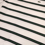 LACOSTE/BEAMS 別注 TH733LJ 長袖Ｔシャツ カットソー ロンＴ ホワイト グリーン メンズ ラコステ/ビームス【中古】5-1001M∞