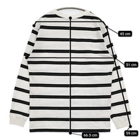 LACOSTE/BEAMS 別注 TH733LJ 長袖Ｔシャツ カットソー ロンＴ ホワイト グリーン メンズ ラコステ/ビームス【中古】5-1001M∞