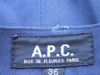 A.P.C. タイトスカート サイズ36  ネイビー レディース アーペーセー【中古】0-0214M◇