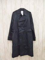 OLDMAN'S TAILOR OMT-AW081 サイズ38 定番 定価108,000円 裏ボア トレンチコート ネイビー メンズ オールドマンズテーラー【中古】0-0705T♪