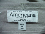 AMERICANA 半袖カットソー カットソー グレー レディース アメリカーナ【中古】0-0817M▲