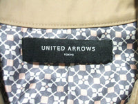 UNITED ARROWS サイズ34 コットン トレンチコート ベージュ レディース ユナイテッドアローズ【中古】0-1117M▲