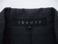 theory サイズ2 ジャケット ネイビー レディース セオリー【中古】1-0112M☆