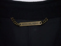 Michael Kors アンゴラ サイズ6 コート ブラック レディース マイケルコース【中古】1-1106A☆