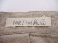 fog linen work リネン スカート ベージュ レディース フォグリネンワーク【中古】1-0512M☆