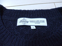 B:MING LIFE STORE by BEAMS アルパカ混 ニット ネイビー サイズS レディース ビーミングライフストアバイビームス【中古】1-1001A△