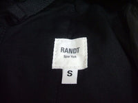 RANDT Daily Pant diamond quilting キルティングパンツ ブラック サイズS アールアンドティー【中古】1-1010T♪