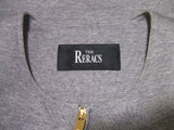 THE RERACS ノーカラーコート グレー レディース ザリラクス【中古】1-1106T▲