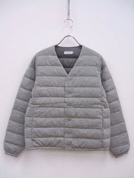 nanamica Down Cardigan 定価44000円 ダウンジャケット グレー ...