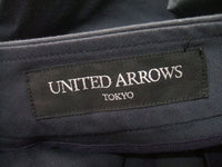 UNITED ARROWS サブリナパンツ クロップドパンツ ネイビー レディース  ユナイテッドアローズ【中古】2-0301M▲