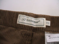 Golden Bear サイズ70 コーデュロイ パンツ ブラウン レディース ゴールデンベア【中古】2-1118T♪