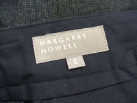 MARGARET HOWELL 2019 578-9243011 FINE FLANNEL 定価37000円 パンツ グレー レディース マーガレットハウエル【中古】2-1016T▲