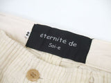 Eternite de Soi-e サイズ2 コーデュロイパンツ  ホワイト系 レディース エテルニテ デ ソワ【中古】2-0928T☆