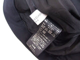 Deuxieme Classe HIGHTWIST-ZIP PANTS ハイウエストジップ パンツ ネイビー レディース ドゥーズィエムクラス【中古】2-0910T♪