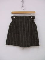PHEENY Mole stripe mini skirt   新品タグ付 モールストライプ ミニスカート ブラウン レディース フィーニー【中古】2-1005T∞