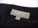 MARGARET HOWELL 578-257307 ウール100％ サイズ2 半袖 ワンピース ネイビー レディース マーガレットハウエル【中古】2-1120T♪