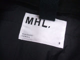 MHL. PROOFED COTTON NYLON TWILL ダウンライナー付き 595-1210502 定価58300円 コート ダークブラウン レディース エムエイチエル【中古】2-1128A▲