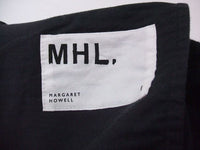 MHL. COTTON WOOL DRILL 595-8240504 サイズ1 パンツ チャコールグレー レディース エムエイチエル【中古】2-1219M☆